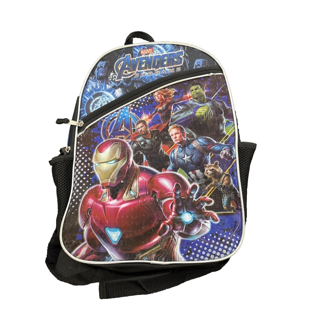 Marvel Avengers‎ Super Heros Youth Boys Backpack Blue/Black